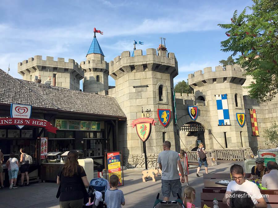 Castillo medieval en Legoland Alemania