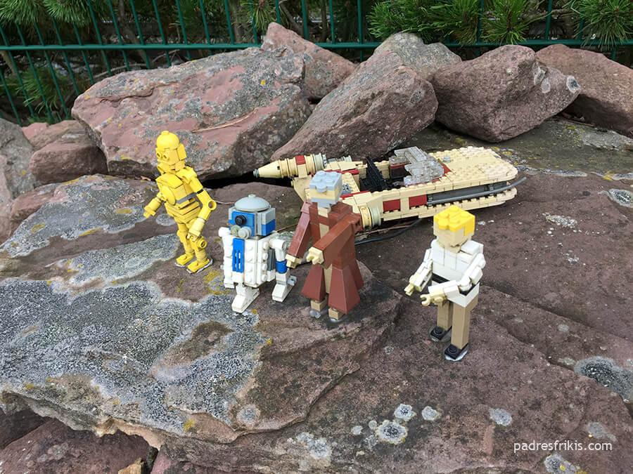 Maqueta Star Wars en Legoland Deutschland
