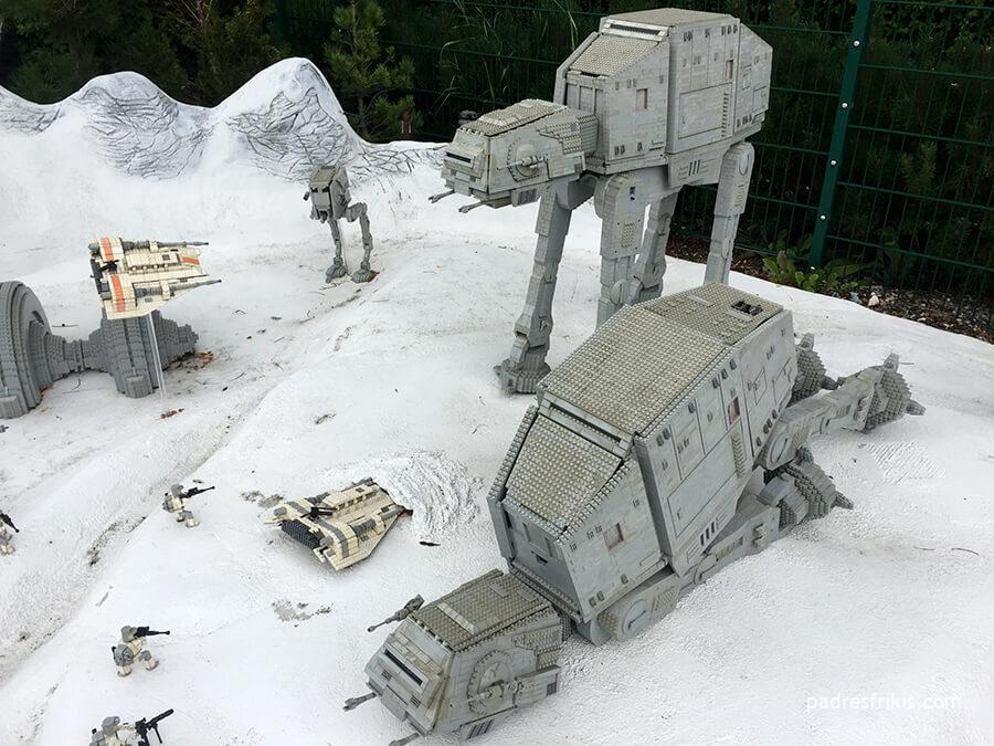 Maqueta Star Wars en Legoland Deutschland