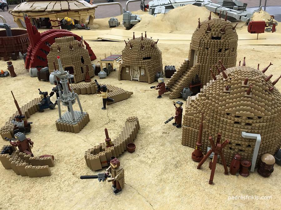 Maqueta Star Wars en Legoland Deutschland