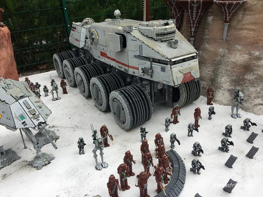Maqueta Star Wars en Legoland Deutschland