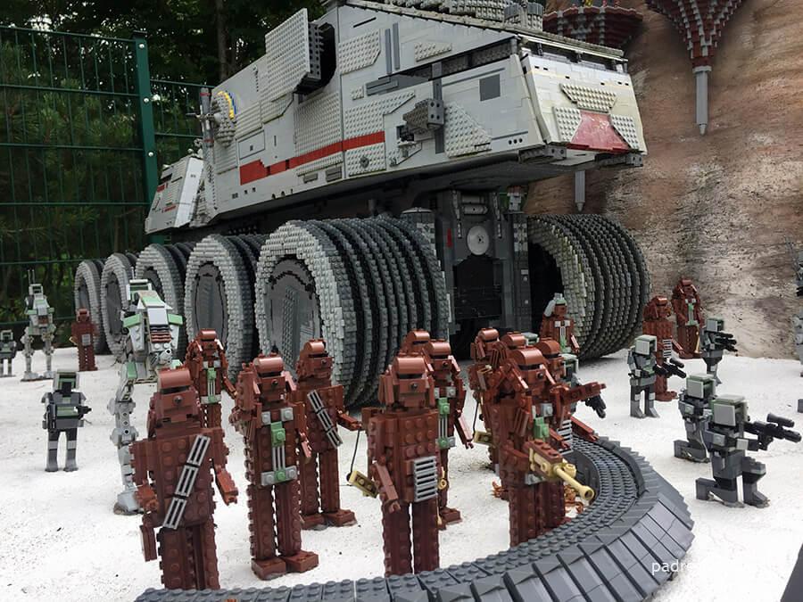 Maqueta Star Wars en Legoland Deutschland