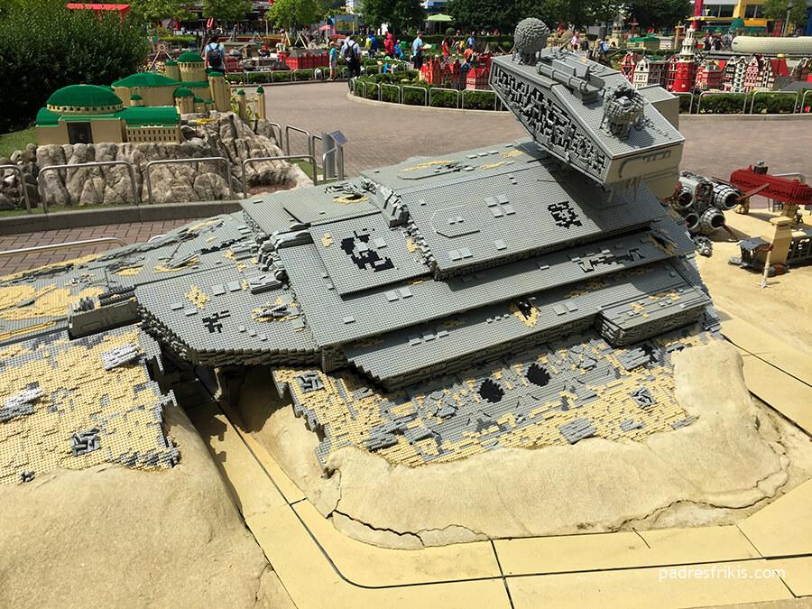 Maqueta Star Wars en Legoland Deutschland