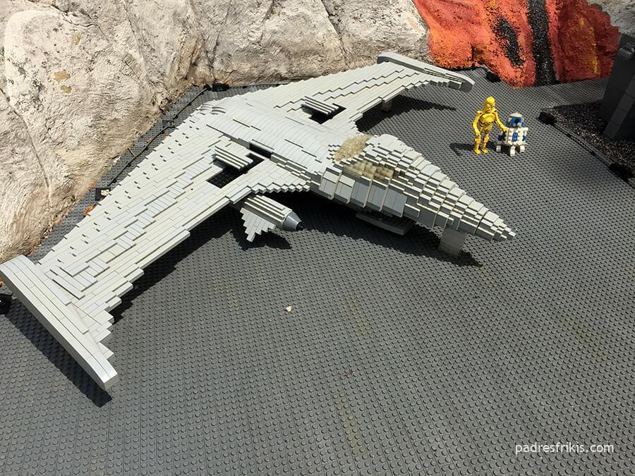 Maqueta Star Wars en Legoland Deutschland