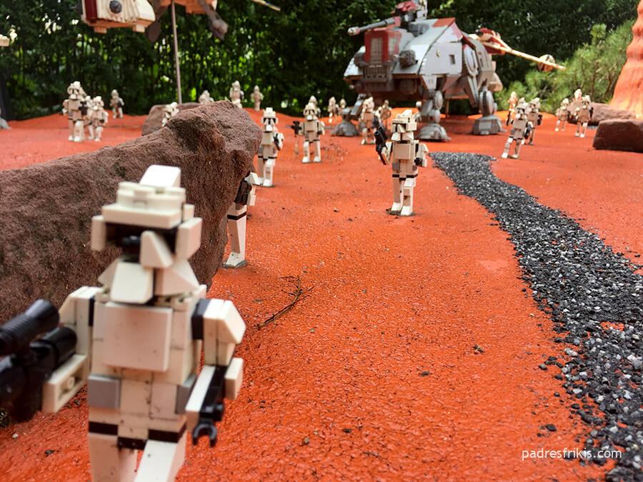 Maqueta Star Wars en Legoland Deutschland