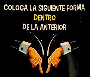 Coloca la siguiente forma dentro de la anterior